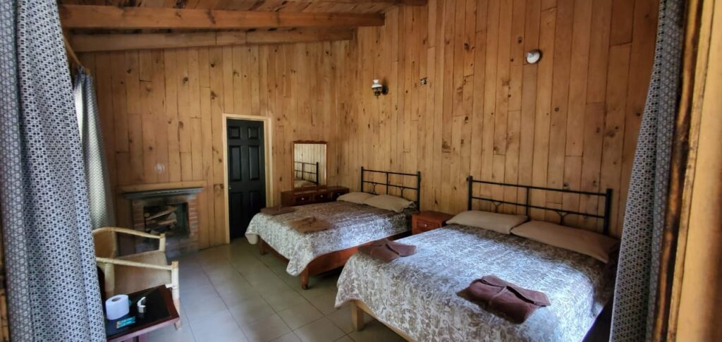 Cabaña doble en Piedra Canteada, Tlaxcala México